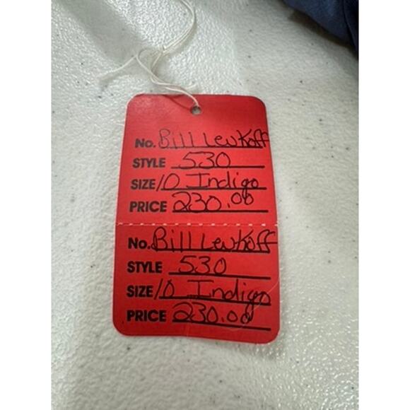 NWT!! "BILL LEVKOFF" Purple/Blue Iridescent Strapless Dress Prom Formal SZ 10 - Picture 11 of 16